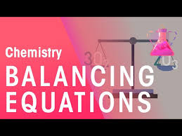 How To Balance Equations Part 1