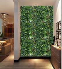 Green Pvc Vertical Artificial Wall Mat