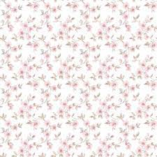 Pink Delicate Flower Trail Non Woven