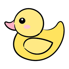 Cute Duck Cartoon Vector Ilration