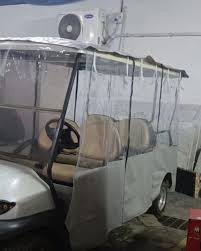 Gray Base Ldpe Golf Cart Cover At Rs