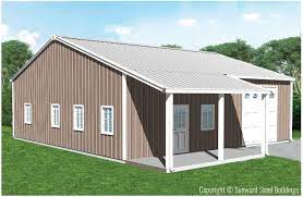 Custom Prefab Steel Home Floorplans