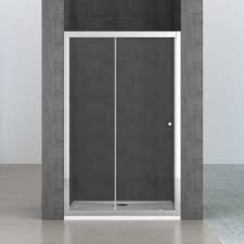 Bathroom Sliding Glass Door With A