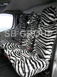 Toyota Hiace Van Seat Covers Zebra Faux