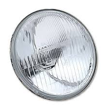 5 3 4 6v stock glass metal headlight 6