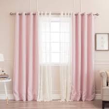 Solid Grommet Sheer Curtain