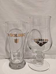 Set Of 2 Canada Unibroue Brewery Beer