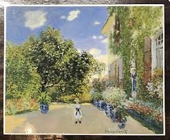 Claude Monet Oil On Canvas The Artist