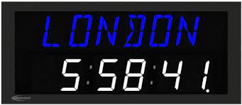 Time Zone Clocks Masterclock Inc