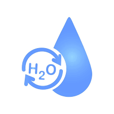 H2o Water Molecule Reboot Sign With