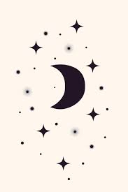 Baby Nursery Moon Graphic Pattern Icon