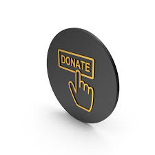 Donate On Gold Icon Png Images