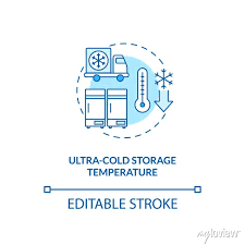 Ultra Cold Storage Temperature Concept