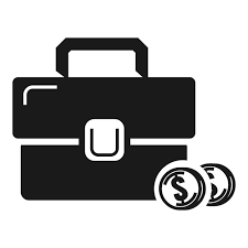 Premium Vector Money Case Icon Simple