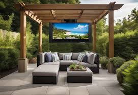 Outdoor Tv Setups For Pergolas Pergolaz