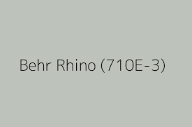 Behr Rhino 710e 3 Color Hex Code