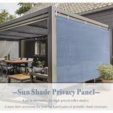 Custom Sized Sun Shade Privacy Panel