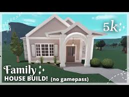 5k Bloxburg Family House Build No