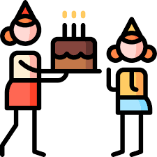 Birthday Party Free People Icons