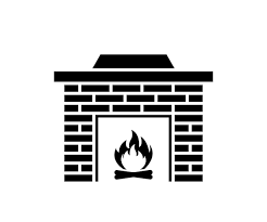 Fireplace Icon Fireplace With Flame
