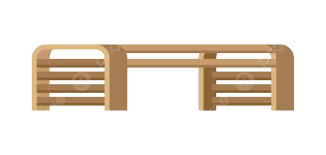 Wooden Bench Vector Design Images