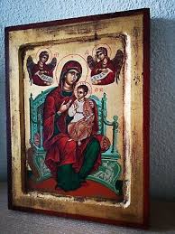 Russian Orthodox Icon Oil Painting On