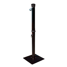 Outdoor Solar Shower With Base Pool