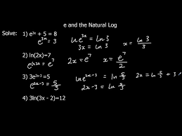 The Exponential Function E And The