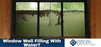 Window Wells Filling With Water