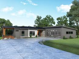Contemporary Ranch House Plan