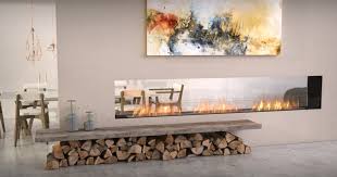 Double Sided Fireplace Ideas Design
