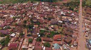 Aerial Uganda Kampala Residential Area