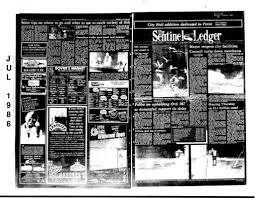 Aug 1986 On Line Newspaper Archives