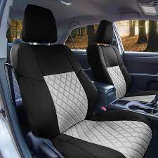 Fh Group Neoprene Waterproof Custom Fit Seat Covers For 2016 2017 Toyota Camry Le To Se To Xse To Xle