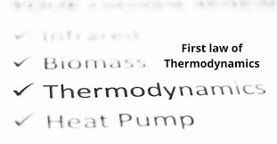 First Law Of Thermodynamics Equation
