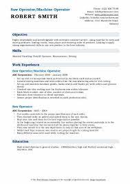 saw operator resume samples qwikresume