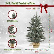 Time 3 Ft Yardville Pine