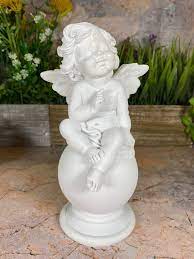 Cherub Angel Statue Resin Garden Cherub