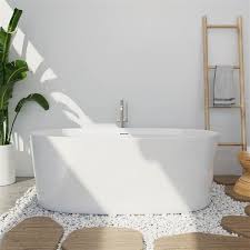 Non Slip Bathtub Center Drain Bathtub