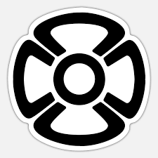 Aztec Flower Symbol Sticker Spreadshirt
