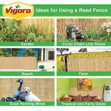 Natural Reed Garden Fencing Roll