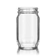 Economy Round Glass Jar