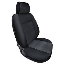 Rear Car Seat Covers Polyester Black