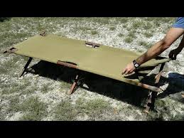 Army Cots The Easy Way To Stretch The
