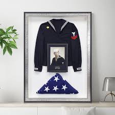 Military Memorabilia Frames Medals