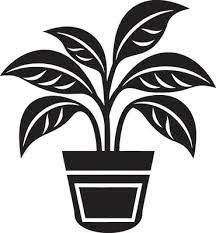 Plant House Logo Vector Art Icons And