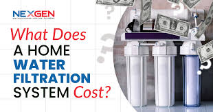 Water Filtration System Cost