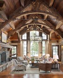 Vaulted Ceiling Living Room Design