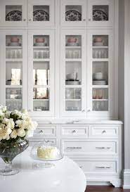 White Kitchen Cabinets With Glass Doors