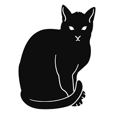 Black Cat Icon Png Svg Design For T